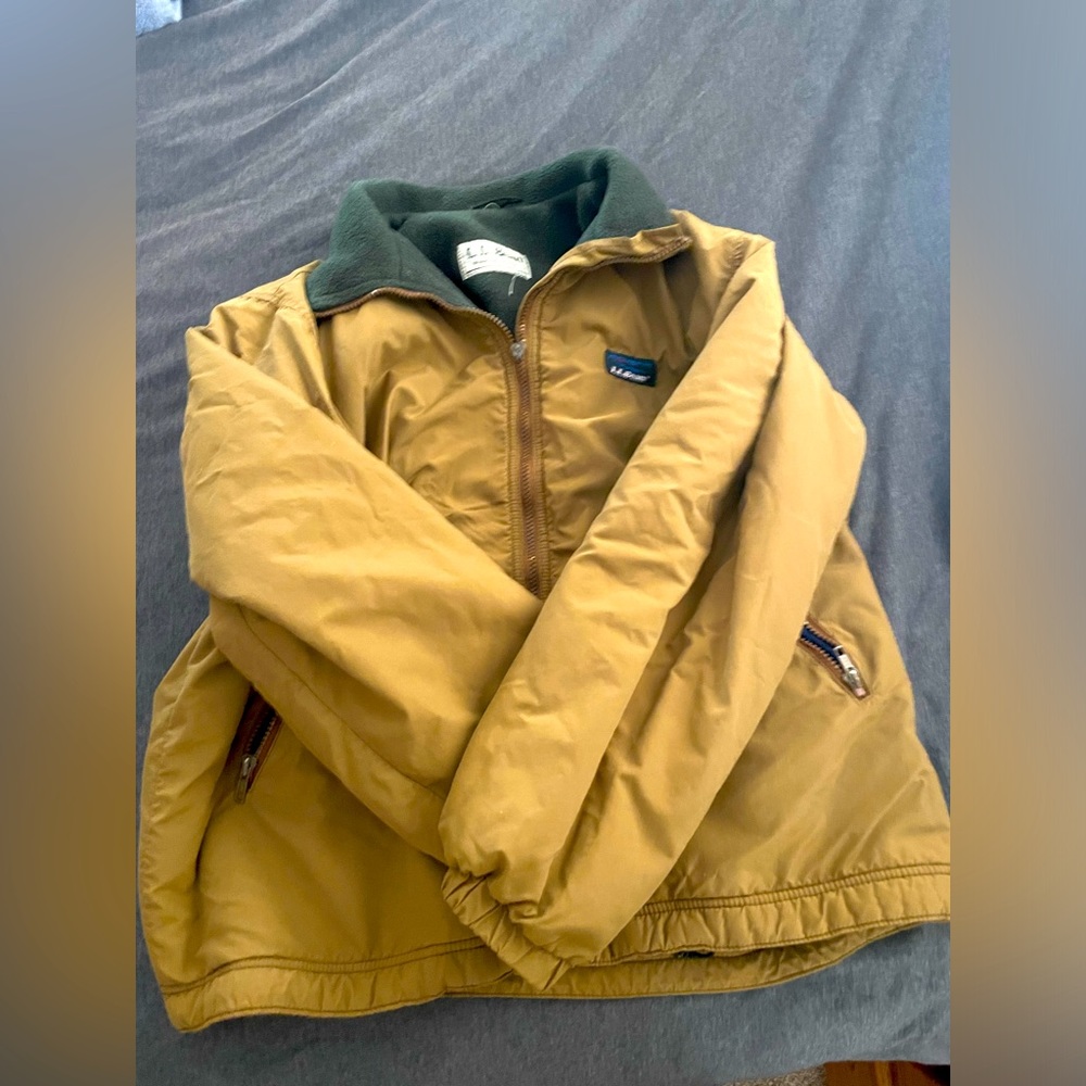 Vintage LL Bean warm up jacket